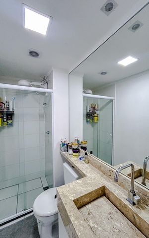 Apartamento para alugar com 33m², 2 quartos e sem vagaBanheiro