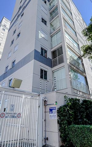 Apartamento para alugar com 33m², 2 quartos e sem vagaFachada com Plaquinha