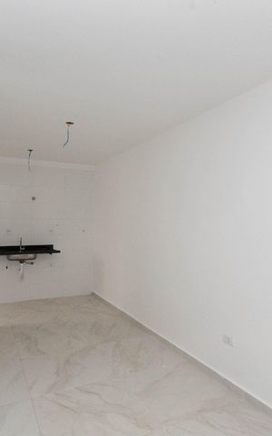 Apartamento à venda com 36m², 2 quartos e sem vaga Apartamento à venda com 36m², 2 quartos e sem vagaSala / Cozinha