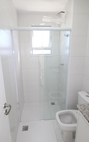 Apartamento para alugar com 62m², 3 quartos e 2 vagasBanheiro da Suíte