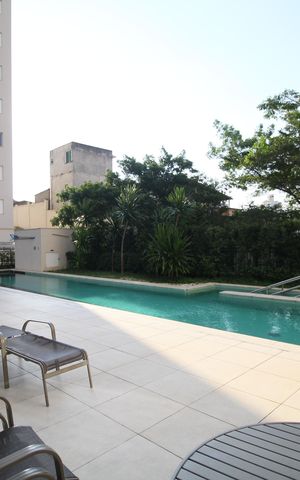 Apartamento à venda com 64m², 2 quartos e 2 vagasÁrea comum - Piscina