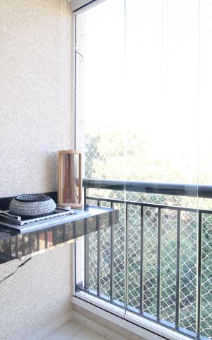 Apartamento à venda com 64m², 2 quartos e 2 vagasVaranda da Sala