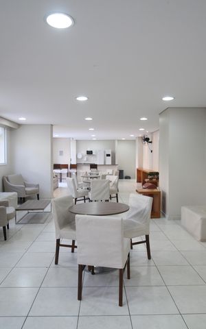 Apartamento à venda com 64m², 2 quartos e 2 vagasÁrea comum - Salão de festas