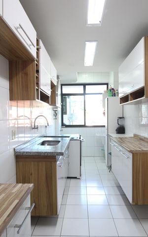 Apartamento à venda com 88m², 2 quartos e 1 vagaCozinha