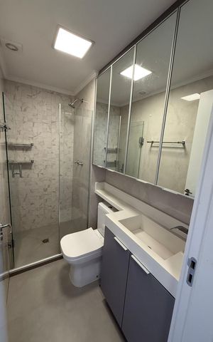 Apartamento para alugar com 39m², 2 quartos e sem vagaBanheiro