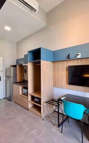 Apartamento à venda com 27m², 1 quarto e sem vaga Apartamento à venda com 27m², 1 quarto e sem vagaSala