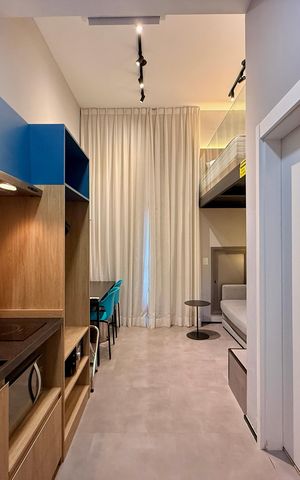 Apartamento à venda com 27m², 1 quarto e sem vaga Apartamento à venda com 27m², 1 quarto e sem vagaCozinha