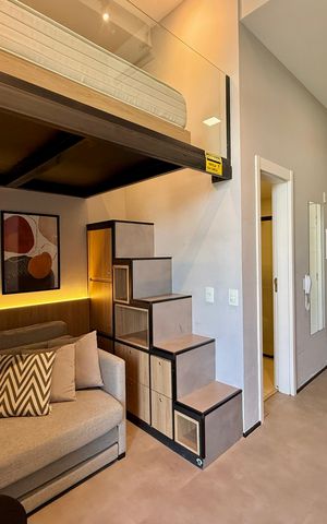 Apartamento à venda com 27m², 1 quarto e sem vaga Apartamento à venda com 27m², 1 quarto e sem vagaSala