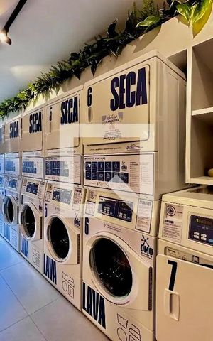Apartamento à venda com 27m², 1 quarto e sem vaga Apartamento à venda com 27m², 1 quarto e sem vagaLavanderia