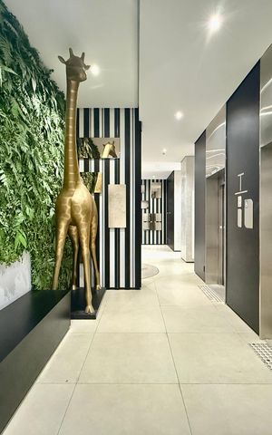 Apartamento à venda com 27m², 1 quarto e sem vaga Apartamento à venda com 27m², 1 quarto e sem vagaHall Social Bloco