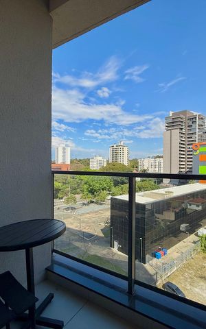 Apartamento à venda com 27m², 1 quarto e sem vaga Apartamento à venda com 27m², 1 quarto e sem vagaSacada