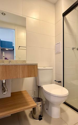 Apartamento à venda com 27m², 1 quarto e sem vaga Apartamento à venda com 27m², 1 quarto e sem vagaBanheiro