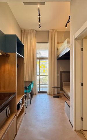 Apartamento à venda com 27m², 1 quarto e sem vaga Apartamento à venda com 27m², 1 quarto e sem vagaCozinha