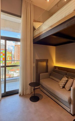 Apartamento à venda com 27m², 1 quarto e sem vaga Apartamento à venda com 27m², 1 quarto e sem vagaSala