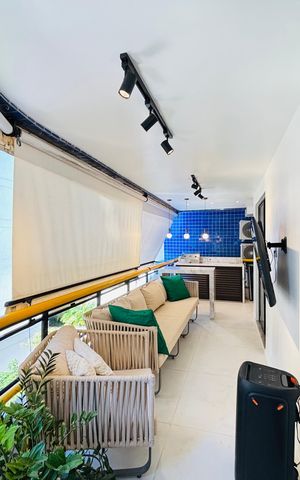 Apartamento à venda com 106m², 3 quartos e 2 vagas Apartamento à venda com 106m², 3 quartos e 2 vagasVaranda