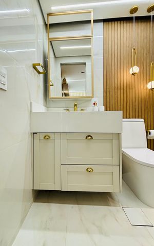 Apartamento à venda com 106m², 3 quartos e 2 vagas Apartamento à venda com 106m², 3 quartos e 2 vagasBanheiro Suíte