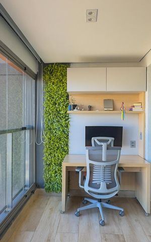 Apartamento à venda com 43m², 1 quarto e 1 vagaVaranda 