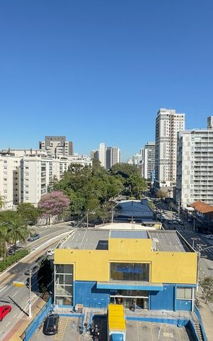 Apartamento à venda com 43m², 1 quarto e 1 vagaVista da varanda