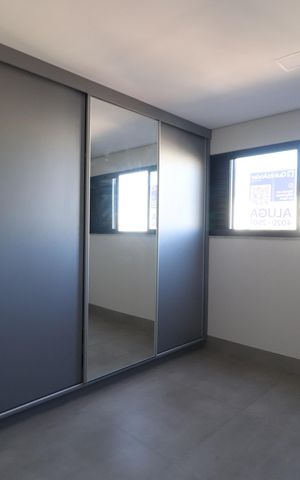 Apartamento para alugar com 82m², 3 quartos e 2 vagasQuarto 3 - Suíte