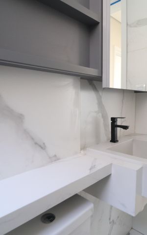 Apartamento para alugar com 82m², 3 quartos e 2 vagasBanheiro Social