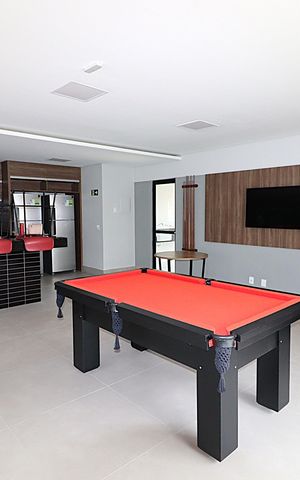 Apartamento à venda com 45m², 2 quartos e 1 vagaÁrea comum - Sala de jogos