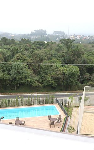 Apartamento à venda com 45m², 2 quartos e 1 vagaVista da sala