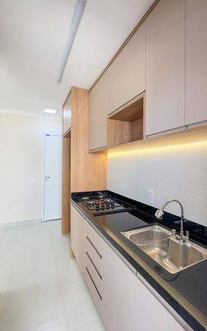 Apartamento para alugar com 44m², 2 quartos e sem vagaCozinha e Área de Serviço