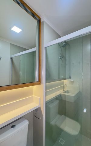 Apartamento para alugar com 44m², 2 quartos e sem vagaBanheiro