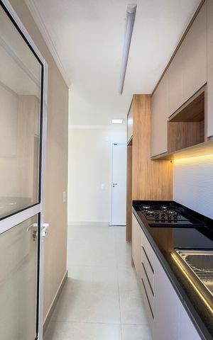Apartamento para alugar com 44m², 2 quartos e sem vagaCozinha e Área de Serviço