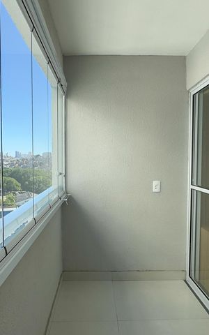 Apartamento para alugar com 44m², 2 quartos e sem vagaSacada