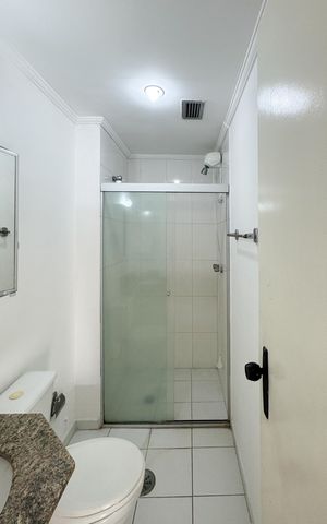 Apartamento para alugar com 40m², 1 quarto e 1 vaga Apartamento para alugar com 40m², 1 quarto e 1 vagaBanheiro - Suíte