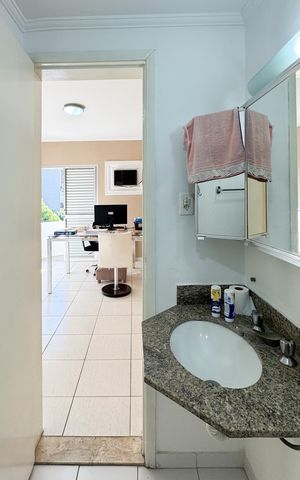 Apartamento para alugar com 40m², 1 quarto e 1 vaga Apartamento para alugar com 40m², 1 quarto e 1 vagaBanheiro - Suíte