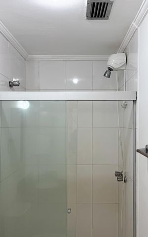 Apartamento para alugar com 40m², 1 quarto e 1 vaga Apartamento para alugar com 40m², 1 quarto e 1 vagaBanheiro - Suíte