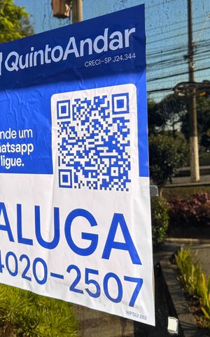 Apartamento para alugar com 40m², 1 quarto e 1 vaga Apartamento para alugar com 40m², 1 quarto e 1 vagaPlaca