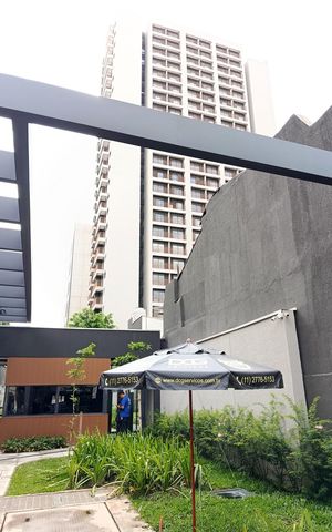 Studio para alugar com 24m², 1 quarto e sem vaga Studio para alugar com 24m², 1 quarto e sem vagaFachada