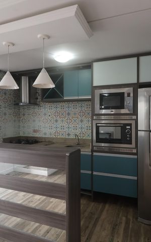 Apartamento para alugar com 56m², 2 quartos e 1 vagaCozinha e Área de Serviço