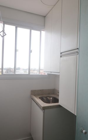 Apartamento para alugar com 56m², 2 quartos e 1 vagaCozinha e Área de Serviço