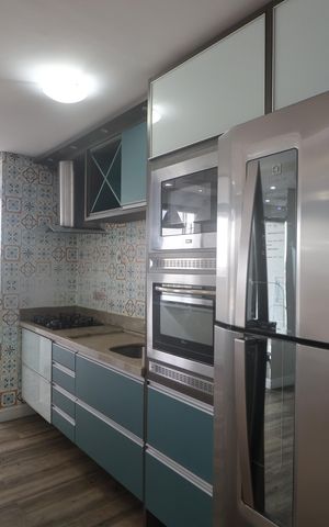 Apartamento para alugar com 56m², 2 quartos e 1 vagaCozinha e Área de Serviço