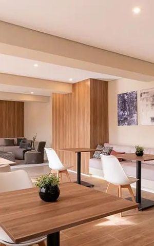 Apartamento para alugar com 28m², 1 quarto e sem vaga Apartamento para alugar com 28m², 1 quarto e sem vagaÁrea comum - Salão de festas