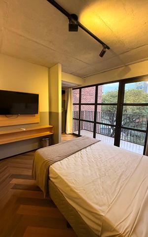 Apartamento à venda com 28m², 1 quarto e sem vaga Apartamento à venda com 28m², 1 quarto e sem vagaSala/Quarto