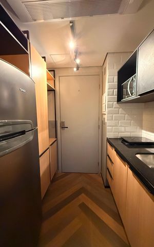 Apartamento à venda com 28m², 1 quarto e sem vaga Apartamento à venda com 28m², 1 quarto e sem vagaCozinha