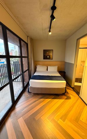 Apartamento à venda com 28m², 1 quarto e sem vaga Apartamento à venda com 28m², 1 quarto e sem vagaSala/Quarto