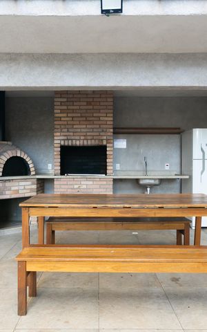 Apartamento para alugar com 33m², 2 quartos e sem vaga Apartamento para alugar com 33m², 2 quartos e sem vagaÁrea comum - Churrasqueira