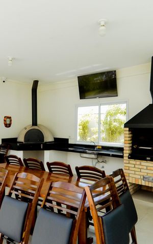 Apartamento à venda com 58m², 2 quartos e 1 vagaChurrasqueira