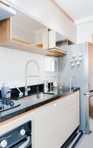Apartamento à venda com 58m², 2 quartos e 1 vagaCozinha