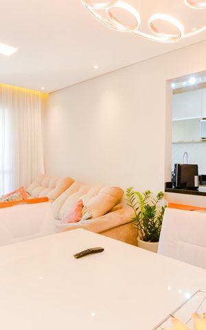 Apartamento à venda com 58m², 2 quartos e 1 vagaSala