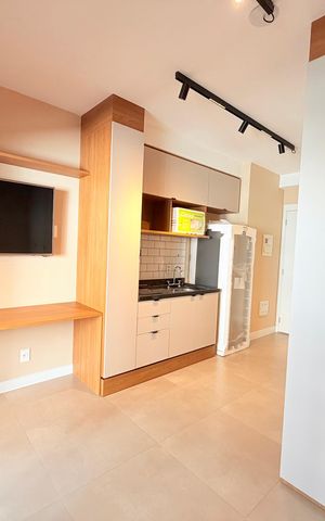 Studio para alugar com 27m², 1 quarto e sem vaga Studio para alugar com 27m², 1 quarto e sem vagaStudio