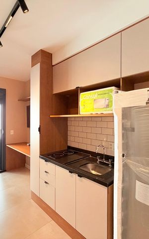 Studio para alugar com 27m², 1 quarto e sem vaga Studio para alugar com 27m², 1 quarto e sem vagaStudio