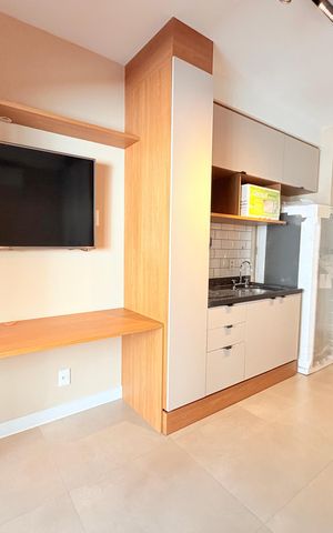 Studio para alugar com 27m², 1 quarto e sem vaga Studio para alugar com 27m², 1 quarto e sem vagaStudio