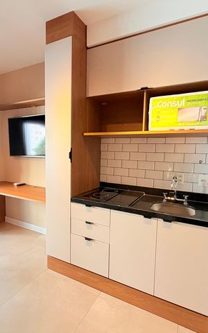 Studio para alugar com 27m², 1 quarto e sem vaga Studio para alugar com 27m², 1 quarto e sem vagaStudio